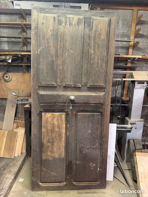 Vieille porte vieux bois mélèze (image 2)