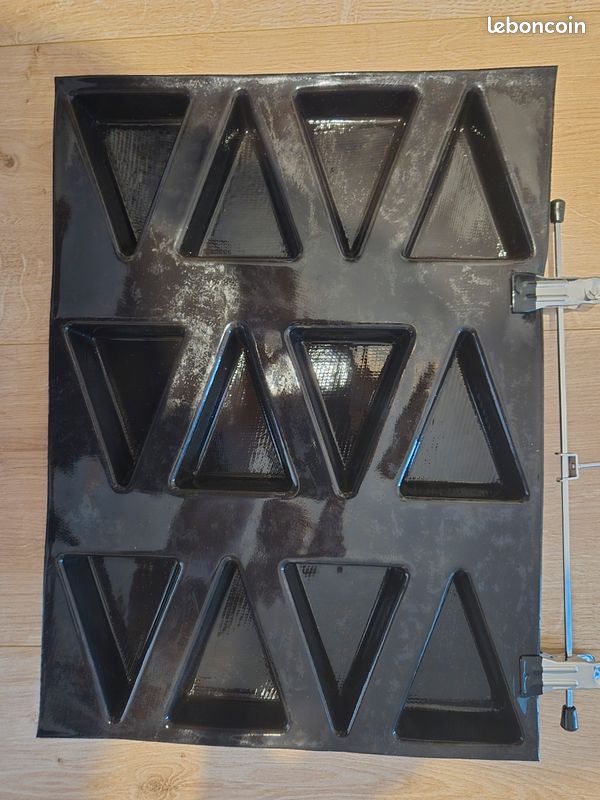 Moules flexipan : flexipan 60x40 triangles 45x45