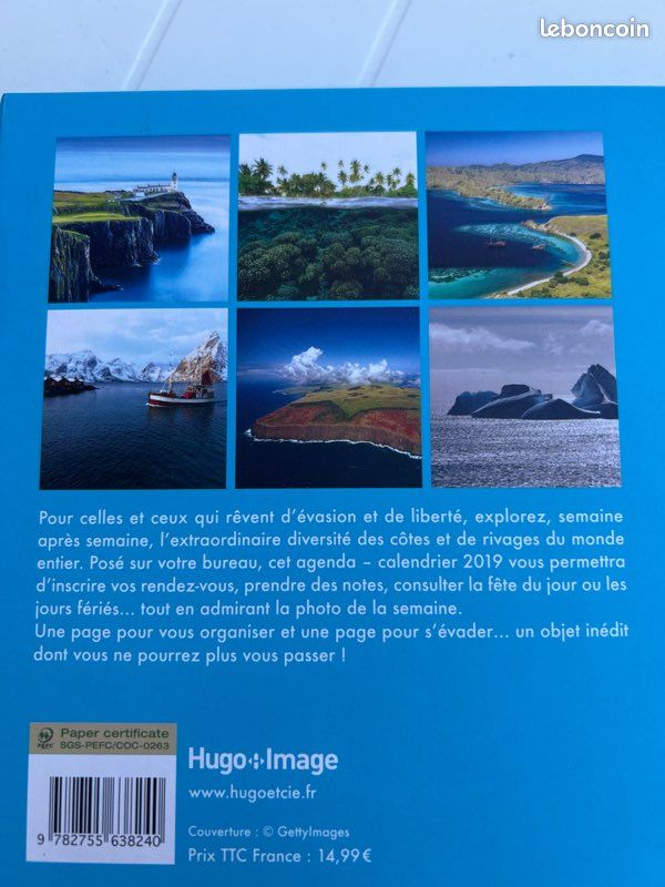 Côtes et Rivages Agenda calendrier 2019 (image 5)