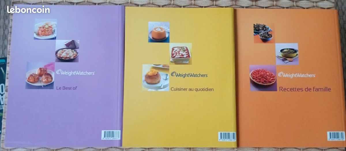 3 livres de cuisine WeightWatchers (image 2)