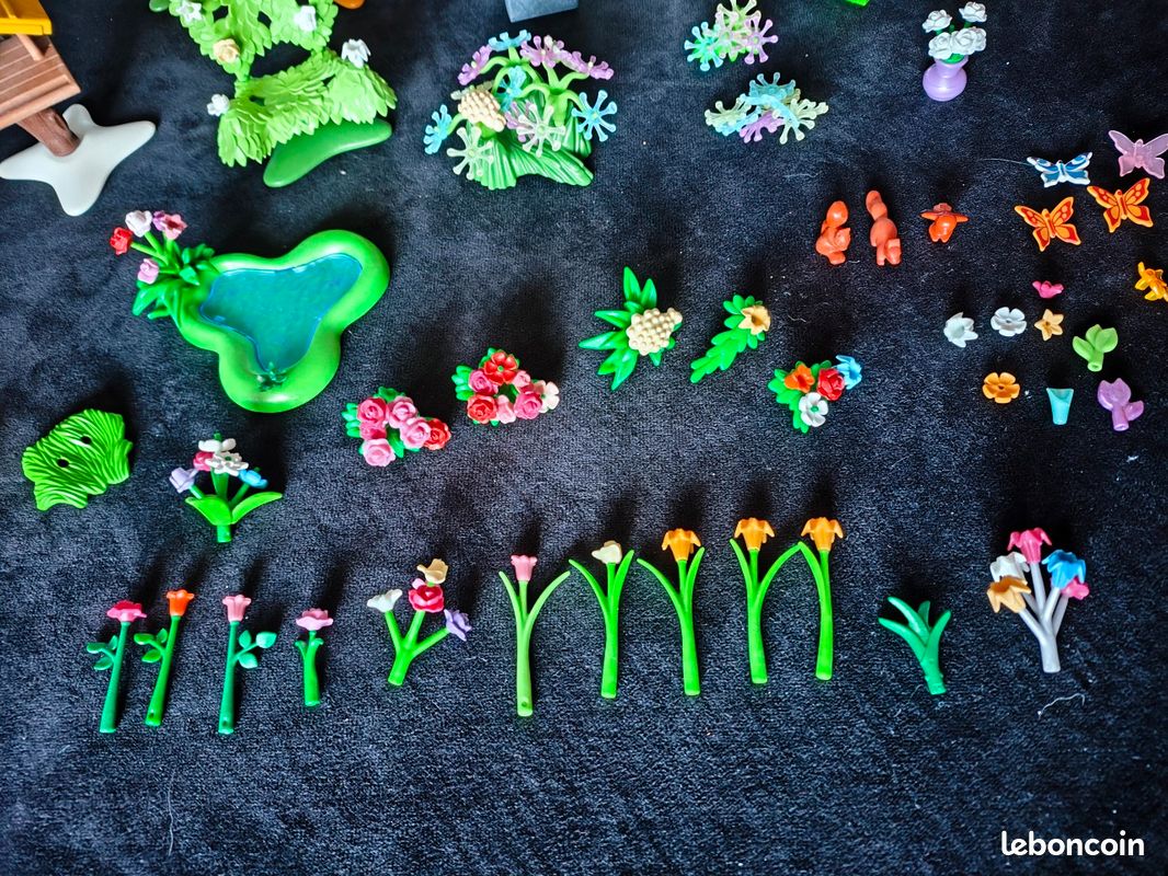 Accessoire Végétation Playmobil – Réf. 100, Occasion En Très Bon état