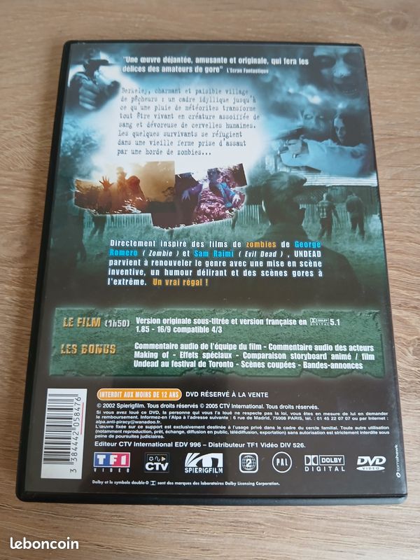 Dvd: Undead (image 2)