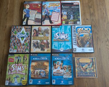 Pharaon + Reine Du Nil – PC, Big Box, Lot De 2 Jeux (lire Description, état Correct)