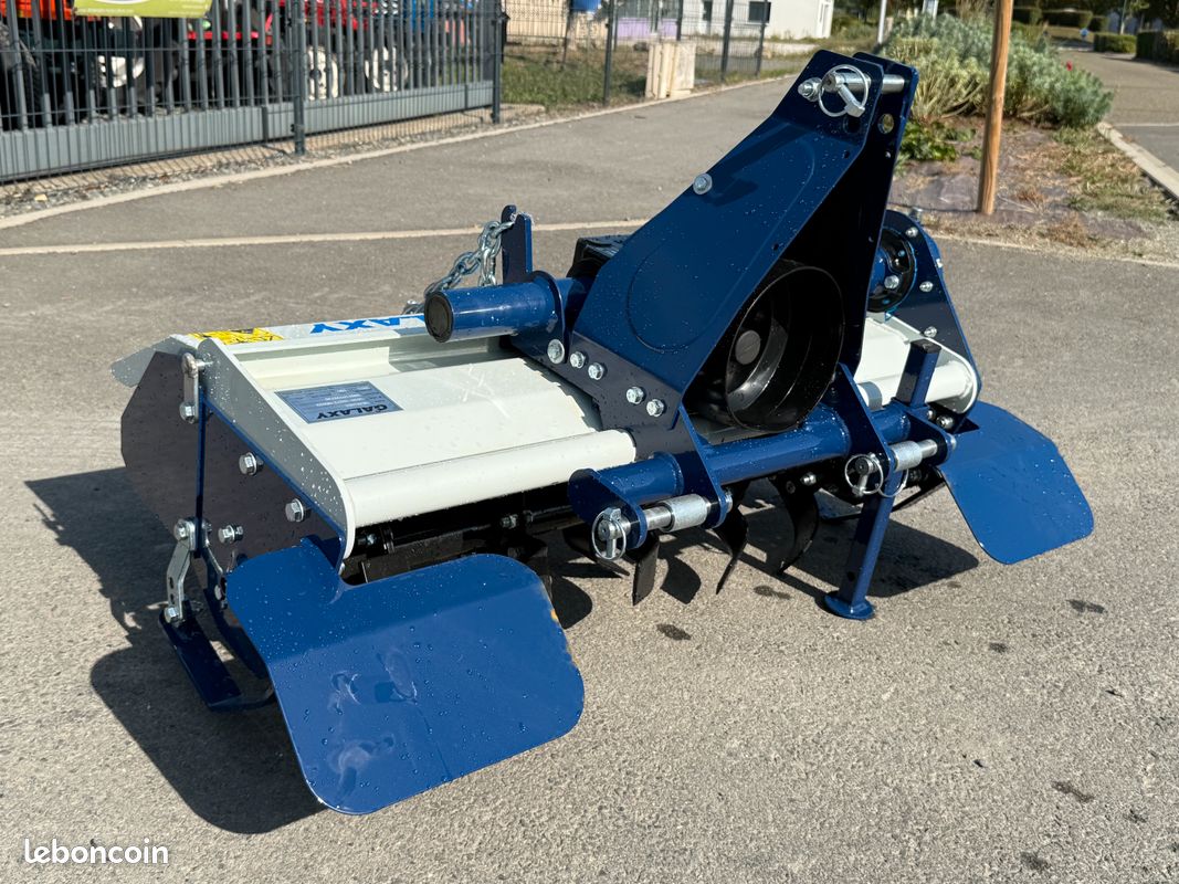 💙🤍 PROMO sur STOCK , ROTOVATOR GALAXY 105CM pour Micro tracteur 🚜 Envoi TOUTE la France Possible 💙🤍💔 (image 2)