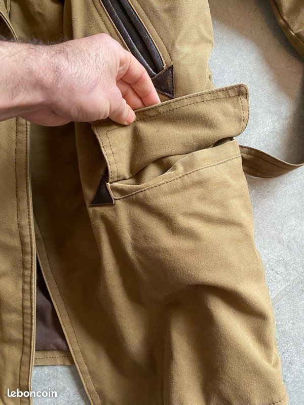 Veste De Chasse Cabela's Duvet D'oie Homme – Taille M, Beige, Vintage (état Correct, Sans Capuche)