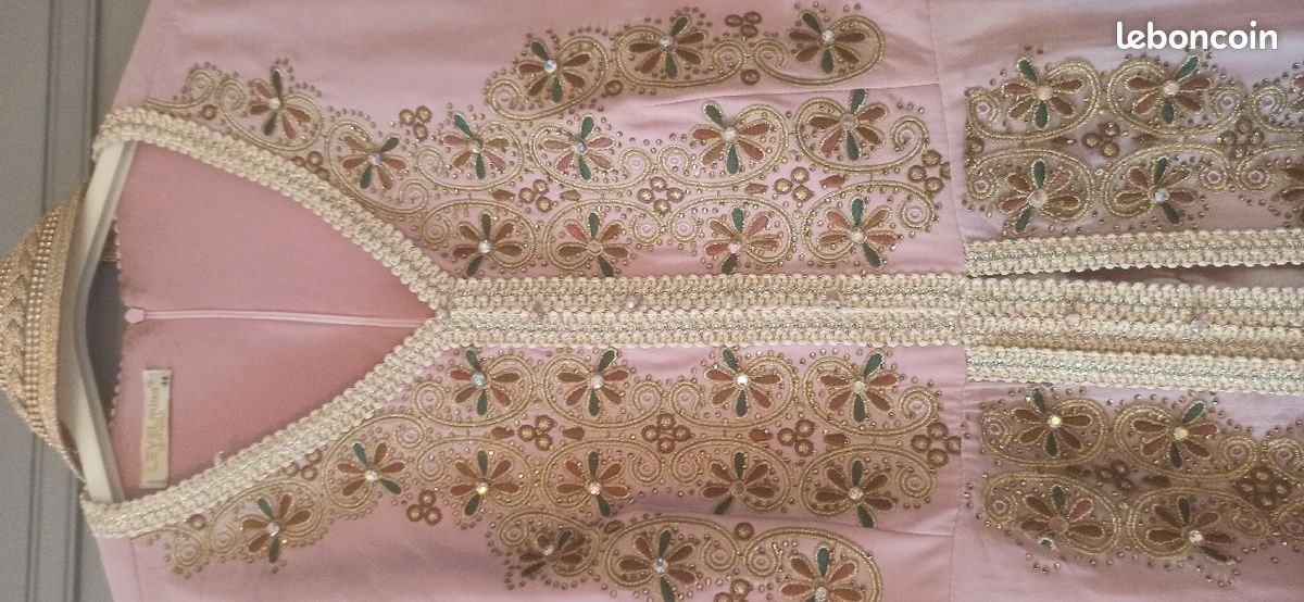Takchita rose et strass (image 3)