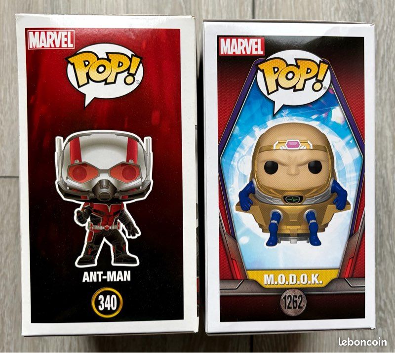 Lot de 2 Figurines Funko Pop Marvel 8-Ant-Man (image 2)