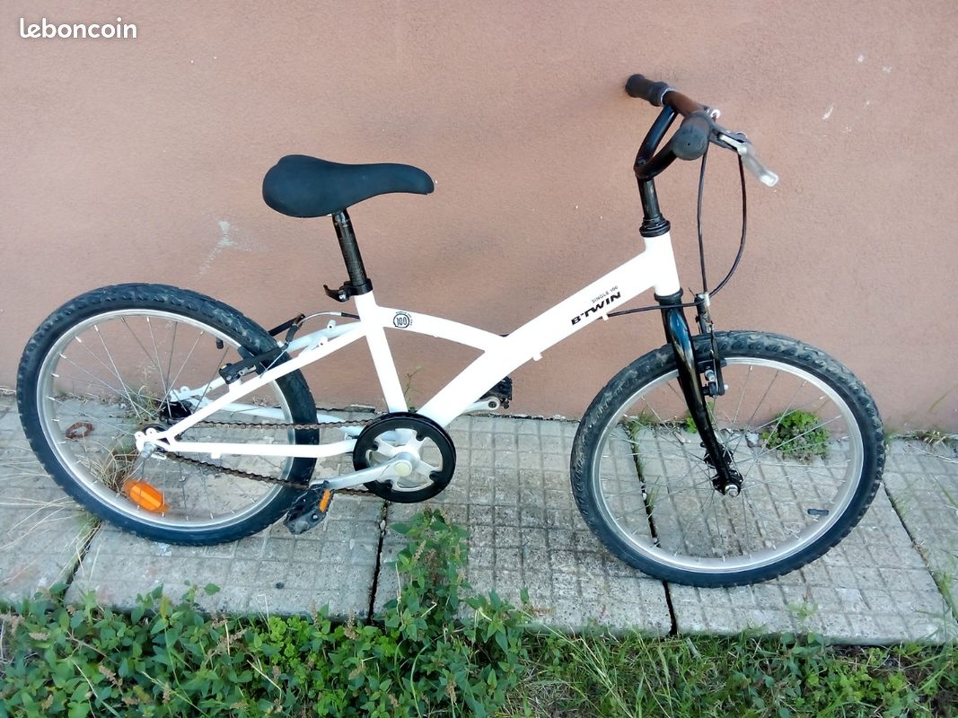 20 Pouces Velo Grandeur Age Vélo Enfant B'twin Single 100 Taille