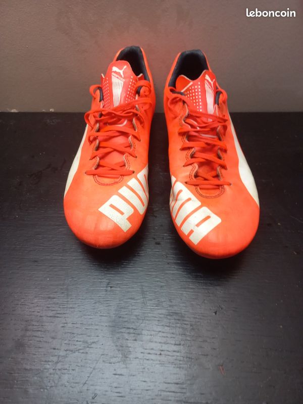 Puma chaussures de football crampons orange - T41” (image 1)