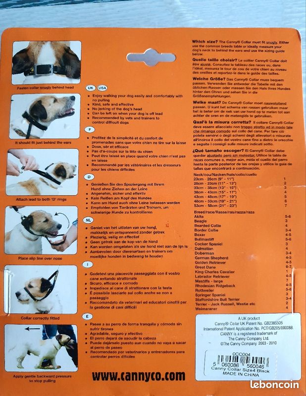 Licol pour chien qui tire en laisse (image 2)