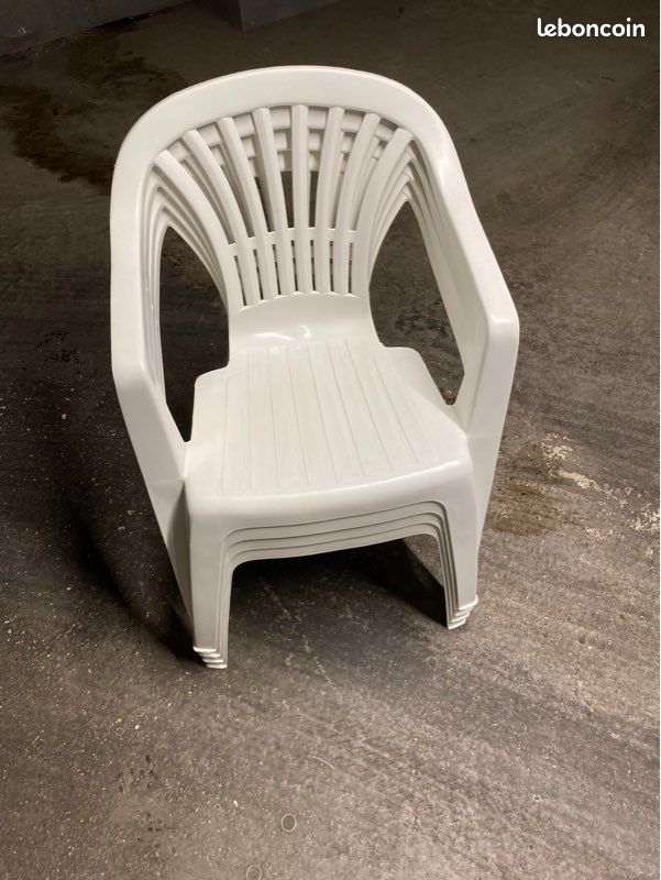 Chaise jardin plastique (image 4)
