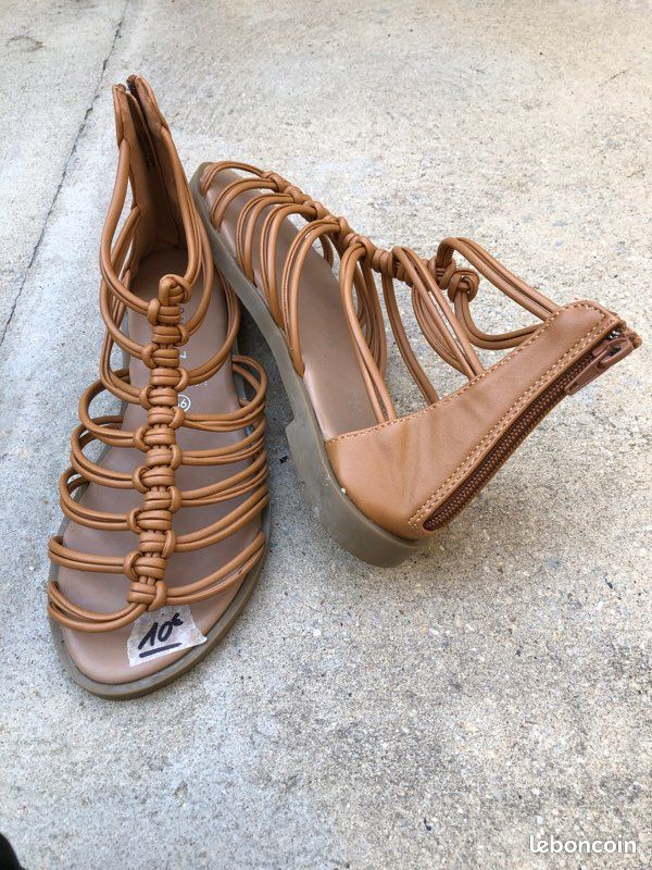 Chaussure talon basket bottine tailles 33 36 37 38 (image 10)