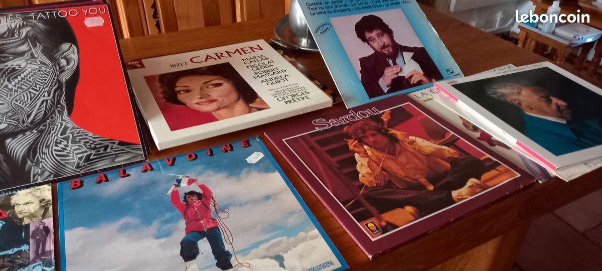 Disque vinyle variés chant,musique (image 1)