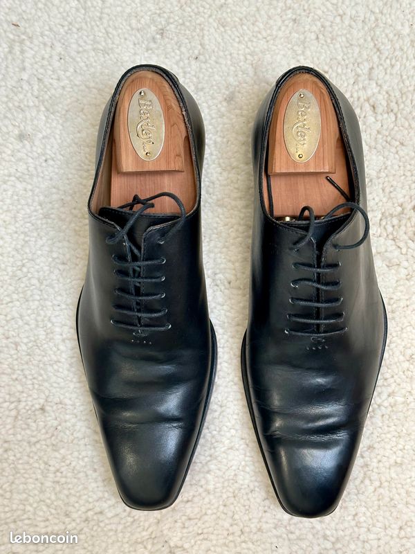 Chaussures de ville en cuir noir Bexley taille 41 équivalent 42
