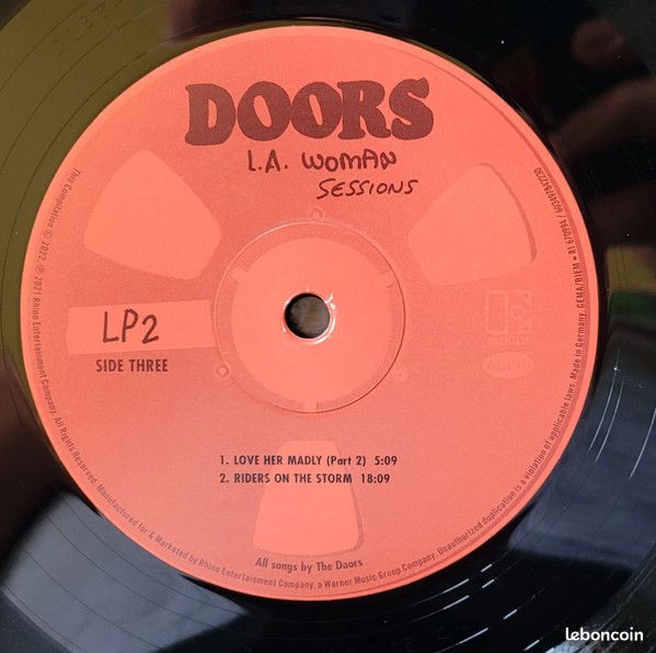 THE DOORS-L.A.Woman Sessions 4LP BOX (image 6)