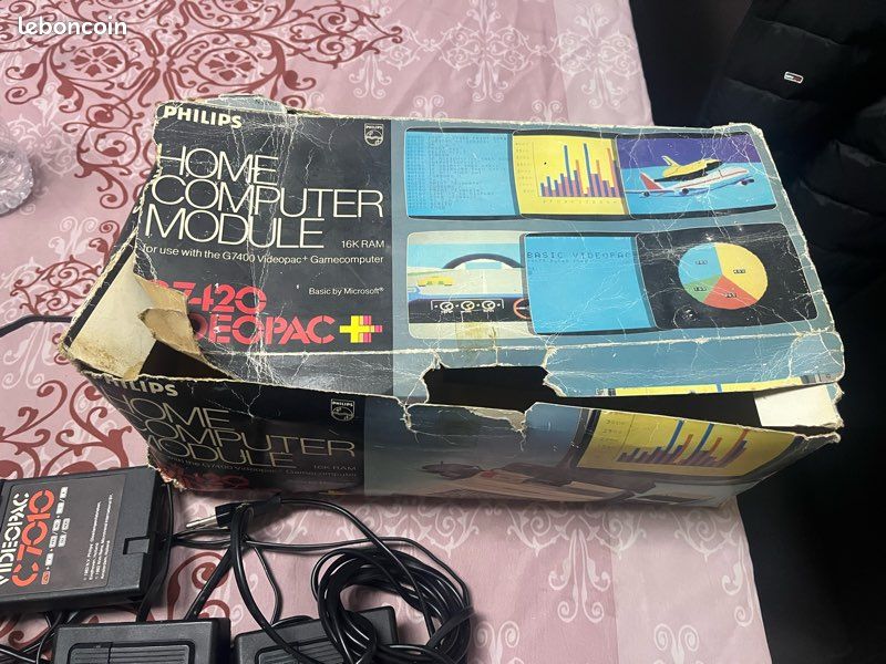 LOT DE 19 Jeux Vidéo Anciens Philips Videopac bon etat EUR 70