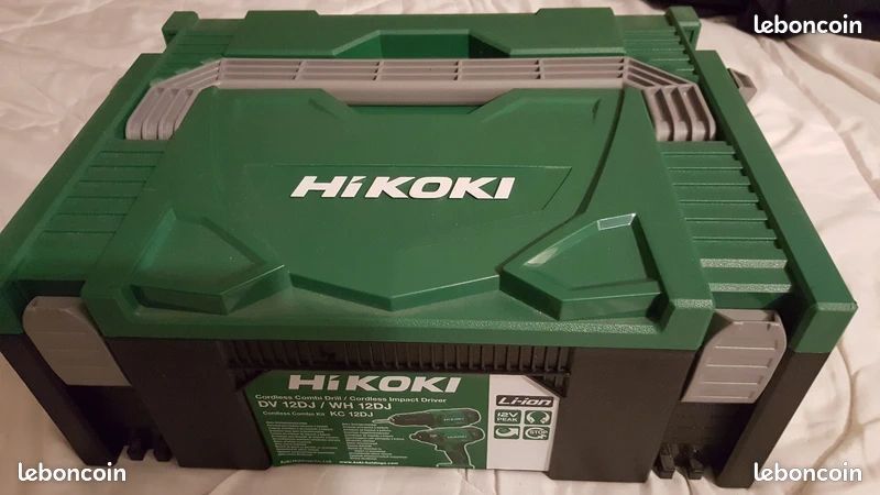 Hikoki – Pack de perceuse-visseuse 12V avec 2 batteries 2.5Ah – Moteur Brushless – Couple 70Nm pour perçage bois et métal – Coffret de transport inclus - KC12DAWAZ (image 5)