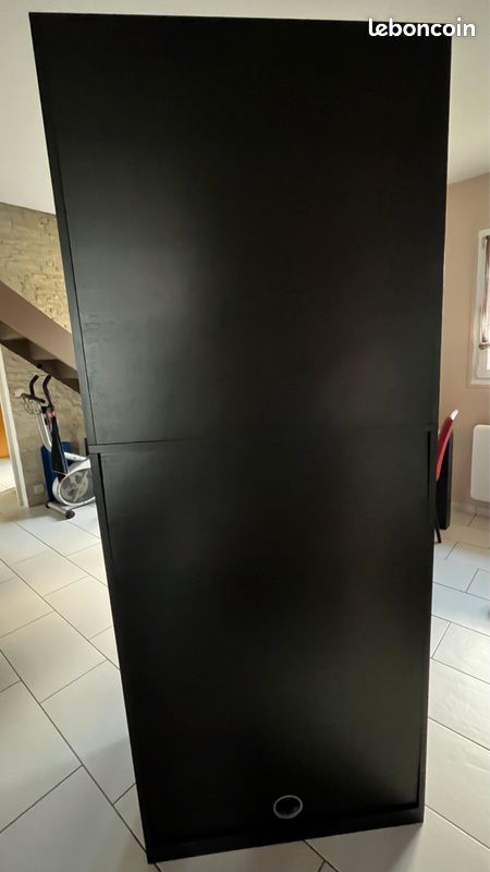 Meuble IKEA bibliothèque/ étagère noir (image 3)