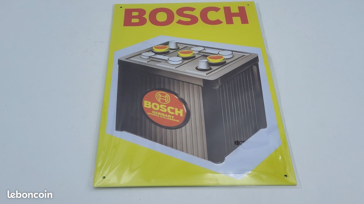 Plaque Métal Vintage Bosch | Planète Vintage