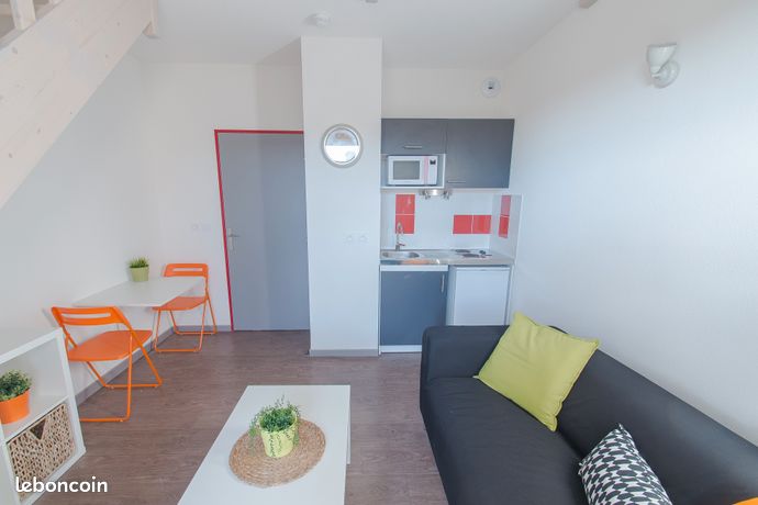 Duplex 30 m2 avec balcon et parking privé