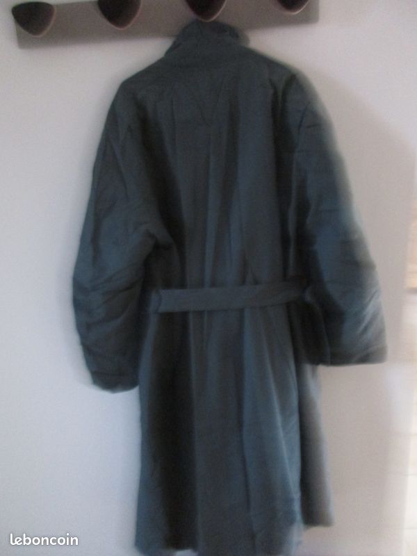 Long manteau trench Valmeline XXL kaki vintage (image 4)