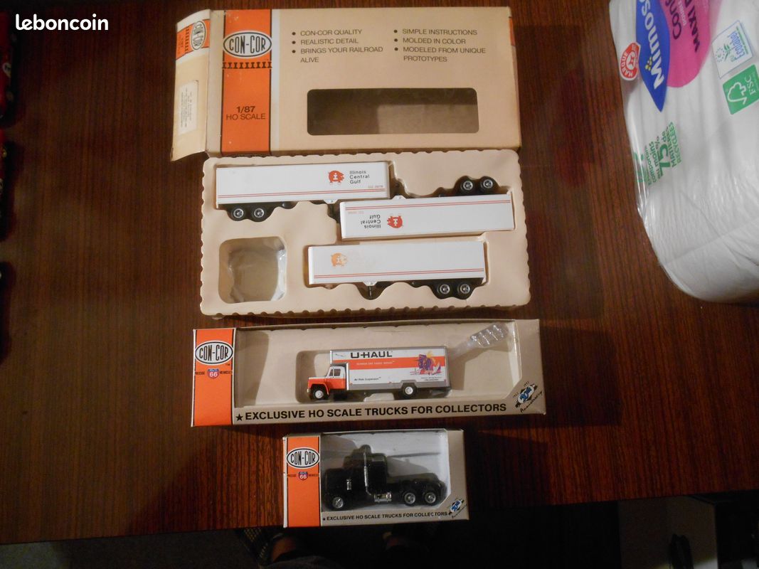 Miniature ferroviaire ho 1/87 lot - Collection Miniature ferroviaire ho 1/87 lot - Collection