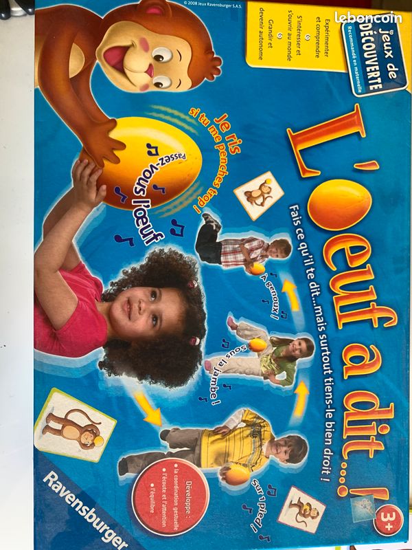 Jeu " l'oeuf à dit " de RAVENSBURGER (image 1)