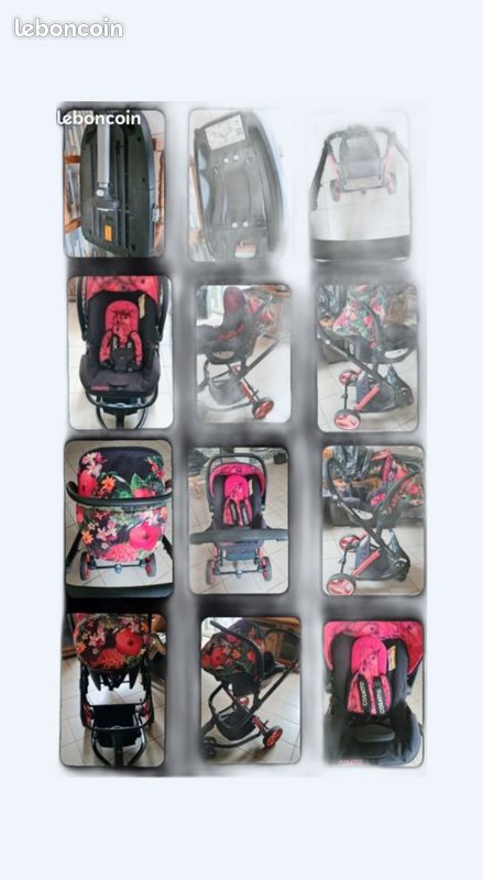 Vends poussette pour filles (image 1)