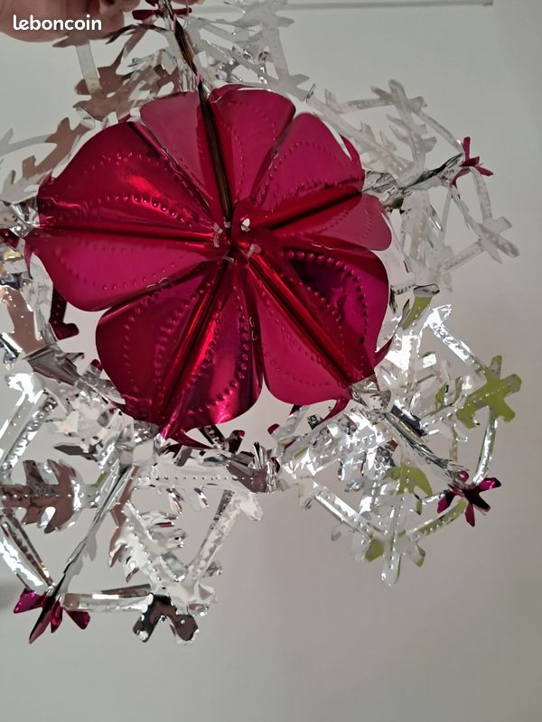 Grande étoile De Noël Vintage - Suspendue - Années 60/70 - Déco Rétro