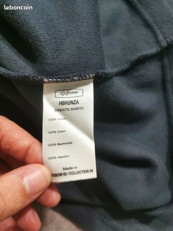 Sweat vintage Oxbow année 90 2000 logo Brodé (image 8)