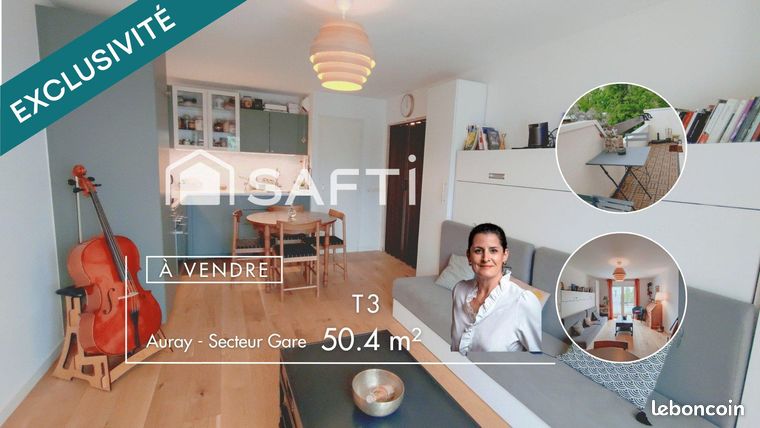 Appartement 3 pièces 50 m²