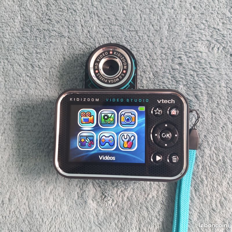 Caméra Kidizoom vidéo studio HD bleu de Vtech (image 3)