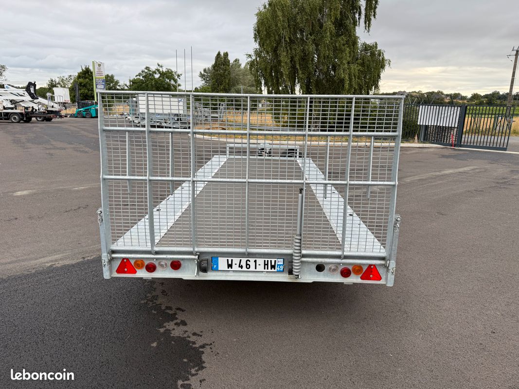 đ remorque plateau basculant ifor williams tb5021 â 3t5 â porte voiture / porte engin â appro utilitaires (image 4)