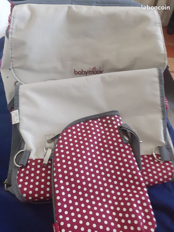 Sac à langer babymoov avec matelas à langer pochette