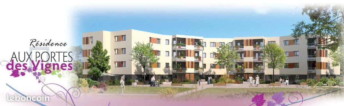 Appartement 2 pièces 42 m² · à Perrigny-lès-Dijon · 42 m² · 610 €