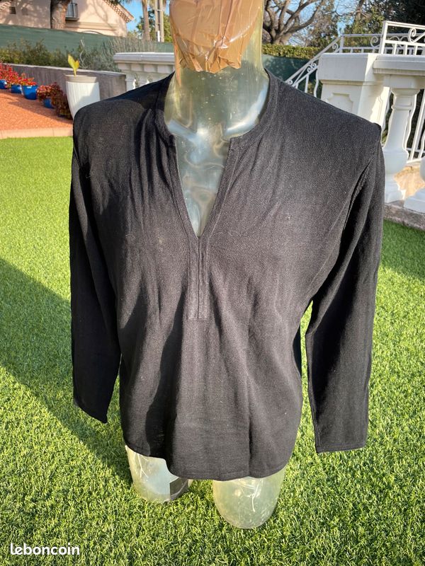 Pull homme noir - mexx - taille S (image 1)