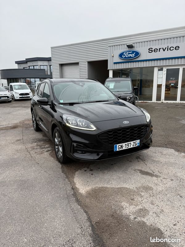 Ford Kuga 2.5 Duratec 190ch FHEV E85 ( Bioéthanol d'origine) ST-Line X BVA, (S.U.V.), Noir ,Pack Sport, Pack Hiver (image 1)