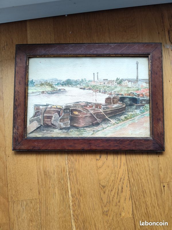 Aquarelle ancienne (image 1)