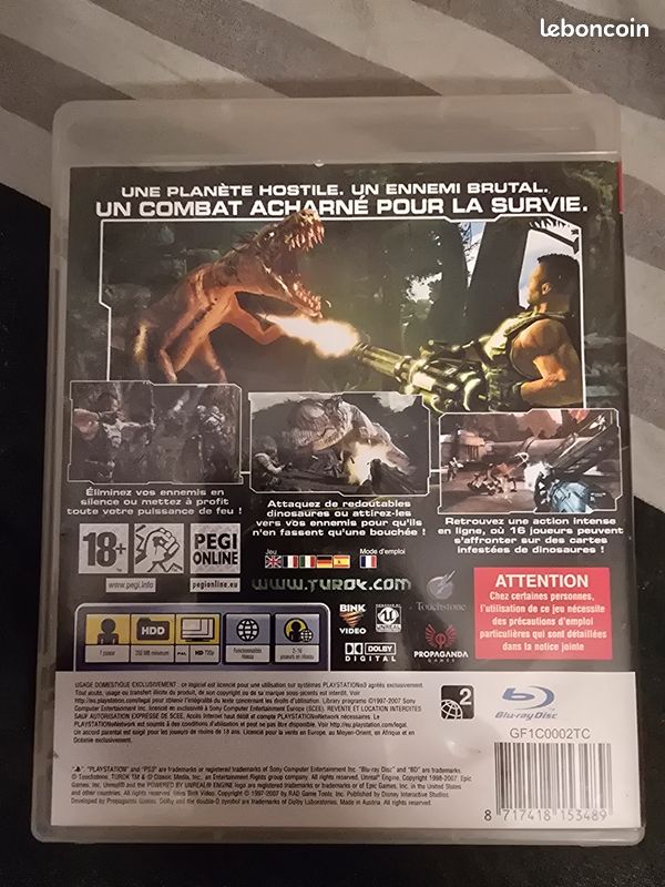 Jeu ps3 turok (image 3)