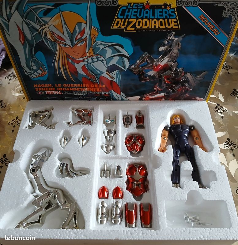SAINT SEIYA VINTAGE 1987 / Beta / Uncut / Hagen / Chevaliers Du