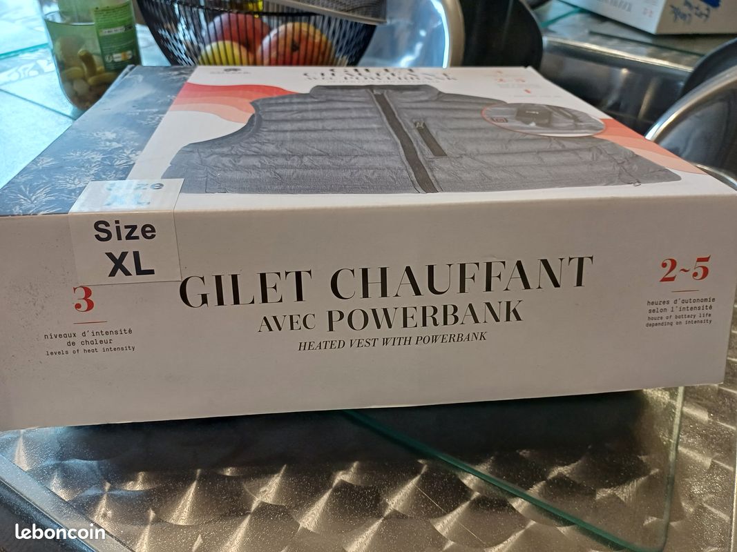 Gilet chauffant sans manches Vêtements