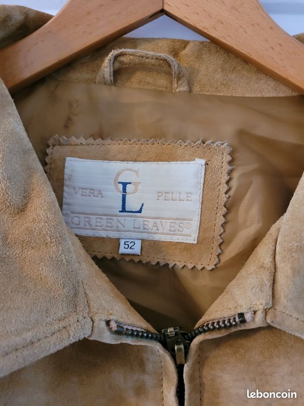Veste légère en cuir (image 3)