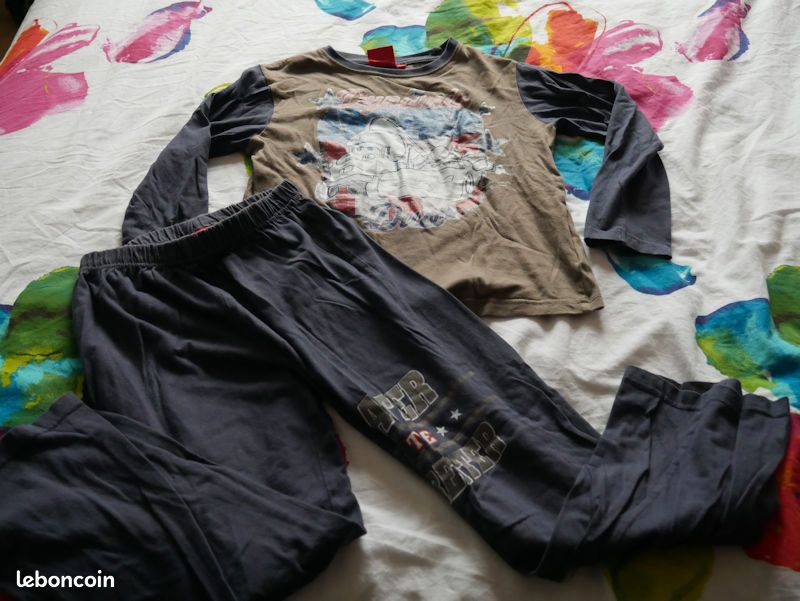 Pyjama Disney pixar Cars 7-8 ans (kty33) (image 1)