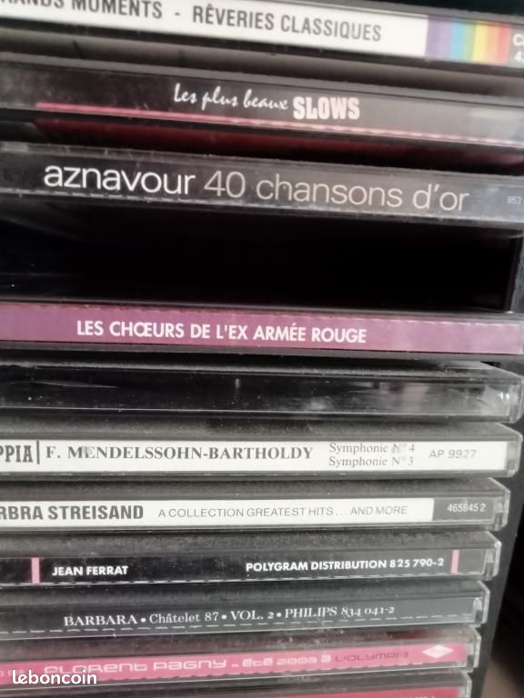 Lot CD avec meuble (image 13)