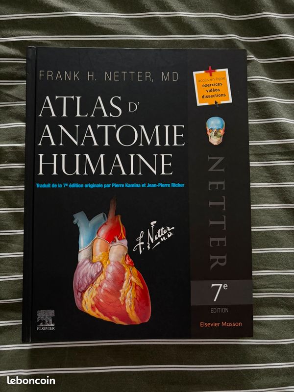 Livre de médecine anatomie Netter 7eme édition (image 2)
