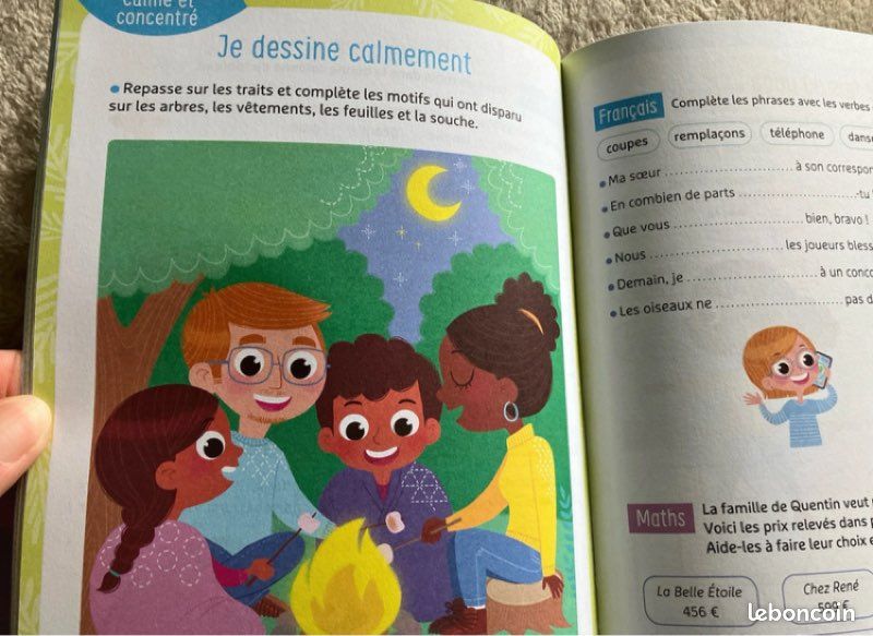 Livre, Je travaille sereinement CE2, 8-9 ans.exercices maths et français. Magnard (image 3)