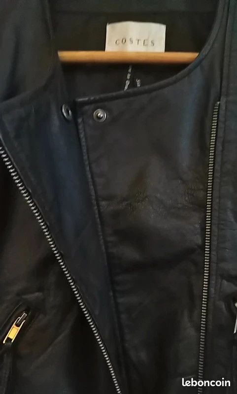 Vest femme en vrai cuir (image 2)