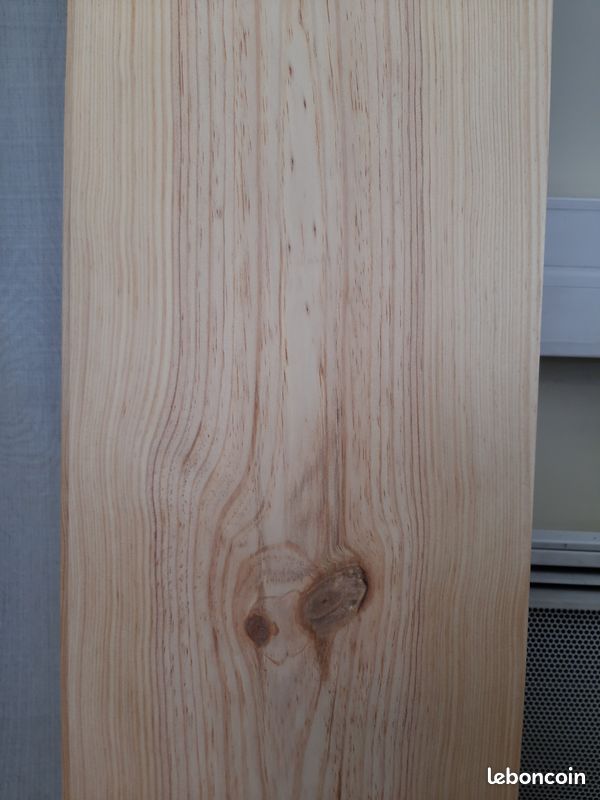 Parquet massif en pin ponce (image 1)