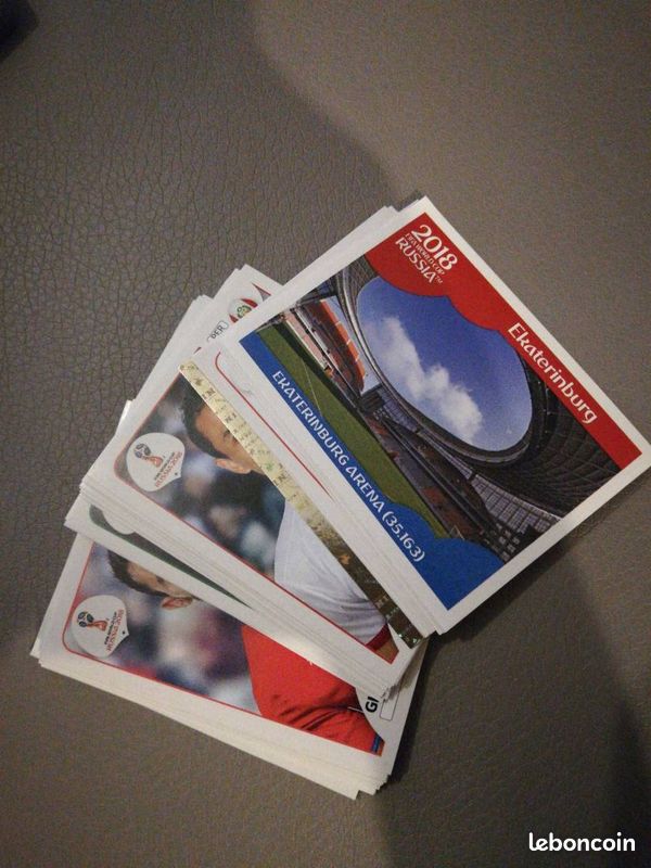 Panini foot Russie 2018 (image 1)