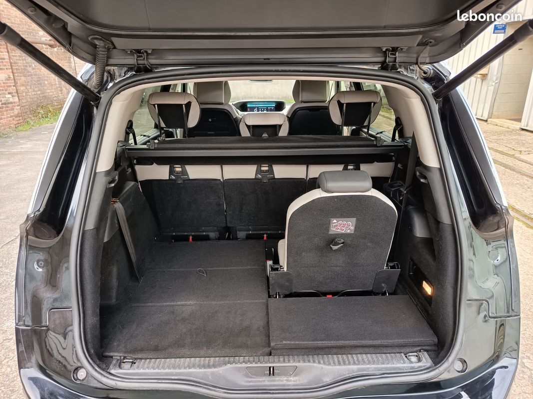 Grand c4 picasso 1.6 hdi 120 gps cuir bi-ton camera bluetooth attelage APPLE CAR PLAY distribution neuve 7p (image 5)